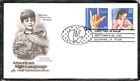 US SC # 2784a Deafness / Sign Language FDC. Artcraft Cachet