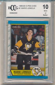 1989-90 O-Pee-Chee Mario Lemieux (HOF) (#01) BCCG10 BCCG - Bild 1 von 1