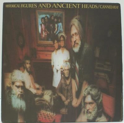 CANNED HEAT - HISTORICAL FIGURES AND ANCIENT HEADS - ROCK BLUES VINYL LP - Image 1 of 4