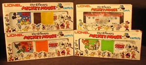 Set of Four Lionel Disney Cars from 1977-78 (2) - Picture 1 of 10