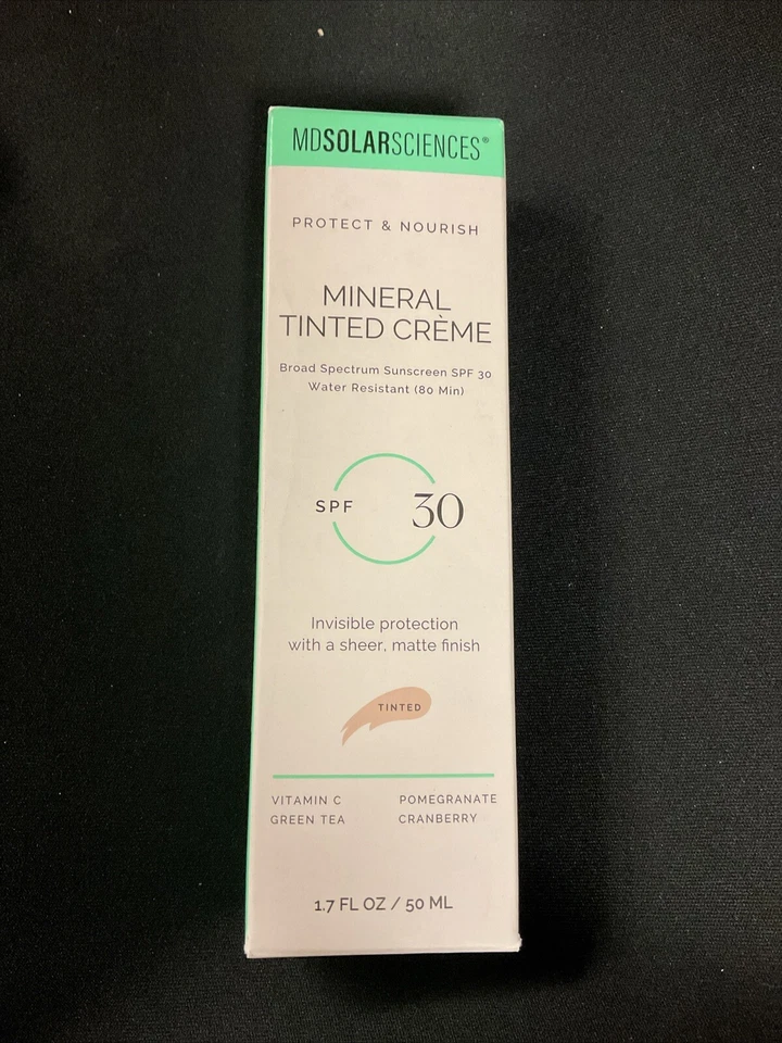 Минеральный тонированный крем MDSolarSciences SPF 30 1,7 унции Защита от солнца - Изображение 1 из 1