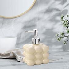 Ceramic Soap Dispenser Lotion Pump Dispenser Minimalist Porcelain Empty Bottle