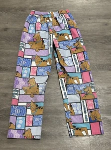 VINTAGE Scooby Doo Pants Youth Size Large Casual AOP Unisex Kids 90s - Picture 1 of 10