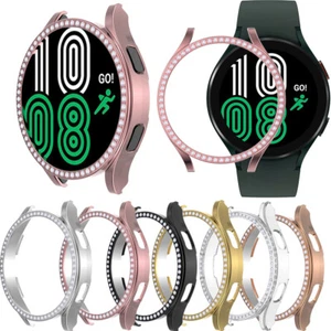 44/40mm para Samsung Galaxy Watch 4 Glitter PC a prueba de golpes Accesorios de la cubierta del caso - Imagen 1 de 53