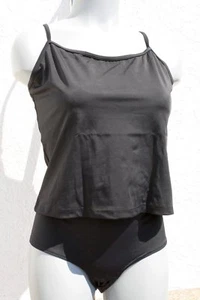 Saison-2023/24 440580 George Marken Tankini Bikini Schwarz mit PANTS NEU in 44 - Picture 1 of 1