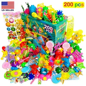 Fun Box mit Preisen für Kinder Großpackung kleines Spielzeug Geburtstag Party Gefälligkeiten 200er-Pack - Bild 1 von 12