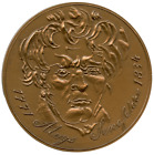 France Aloys Senefelder Printing Inventor Of Lithography Bronze Medal 68Mm 163G