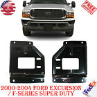 Front Bumper Plate Mounting Bracket For 2000-2004 Ford F-250 F-350