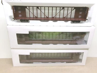 Walthers Ho 932-34110, 73' Center Beam Flat car 3-Pack, Norfolk Southern - Image 1 of 3