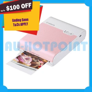 Canon SELPHY Square QX10 Portable Colour Photo Wireless Printer (Pink) - Compact - Picture 1 of 4