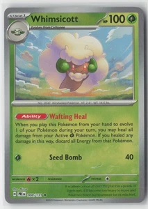 Whimsicott (Poke Ball Pattern) Rare SV: Prismatic Evolutions 008/131 NM - Picture 1 of 2