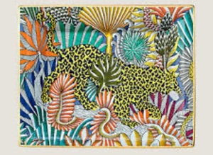 Hermes Porcelain Animaux Camoufles Change Tray Plate - Picture 1 of 6