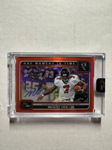 2024 Panini One #393 Michael Vick One Moment In Time Auto Autograph #/60 - Picture 1 of 2