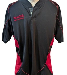 Kooga Rugby Men’s Shirt Jersey Size LG Performance Ready Strong Stretchy Comfort - Picture 1 of 7