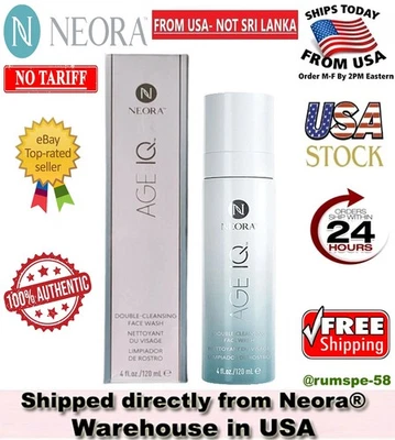Neora Age IQ двойное очищающее средство для умывания лица — 4 унции — новое/запечатанное ❗️продавец из США❗ - Изображение 1 из 4