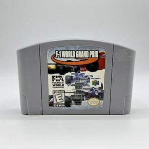 Nintendo N64 Formel 1 F-1 World Grand Prix getestet & funktionsfähig 2000 Spiel Cartridge - Bild 1 von 3