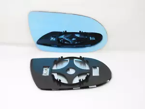 BLUE Wing Mirror Glass For MERCEDES SLK R171 2004-2008 Convex Right - Bild 1 von 1