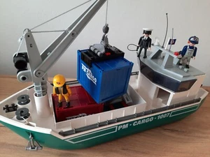 Playmobil Frachtschiff mit Verladekran (5253) - Bild 1 von 6