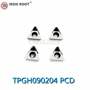 2P TPGH090202 PCD Diamond Insert Boring Blade CNC Lathe Tool For STUPR ToolS - Picture 1 of 6