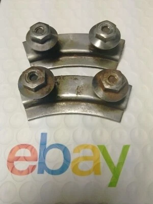 Juego de abrazaderas de montaje de conducto soportes para soplador de nieve Roper 8HP modelo 608-260 Foto 1 de 4