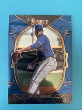 2023 Panini Select Kumar Rocker #56 Blue Texas Rangers 🚨