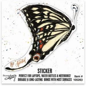 NEW!~Sticker~"Be Spirited" ~ Butterfly Design - Picture 1 of 1
