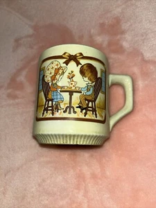Vintage Girl And Boy Coffee Cup Made In Japan Tea Cup Coffee Mug Vintage - Picture 1 of 5