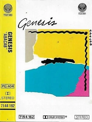 Genesis ‎Abacab CASSETTE ALBUM ROCK Pop Rock, Prog Rock French issue Vertigo - Image 1 of 4