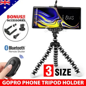Flexible Octopus Tripod Stand | 3 in 1 | Universal Phone Mount | iPhone Samsung - Picture 1 of 16