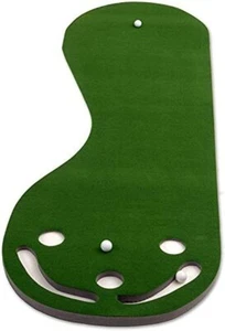 Mejor Par Tres Golf Putting Verde Interior Oficina Hogar Juguete Juego Entrenador Entrenamiento - Imagen 1 de 6