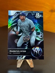 2023 Bowman Platinum Top Prospects #TOP-43 Roderick Arias - New York Yankees - Picture 1 of 2