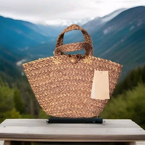 Bolso de Mano Helen Kaminski Paja Marguerite Cierre Lazo Pequeño - Imagen 1 de 8