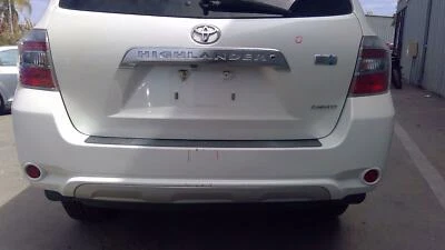 08 09 10 11 12 13 Conjunto de parachoques trasero TOYOTA HIGHLANDER blanco código = 070 híbrido Foto 1 de 4