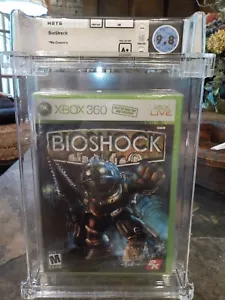 1st Print BioShock (Microsoft Xbox 360, 2007) WATA Graded 9.8 A+ Factory Sealed - Picture 1 of 2