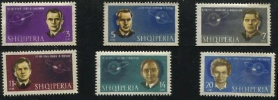 Albania Scott 1963 sc# 680-85 VF MNH Soviet Cosmonauts Conquer Space - Image 1 of 4