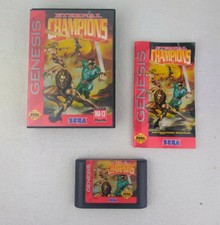 Sega Genesis Eternal Champions Game Vintage CIB Cartridge Manual + Case