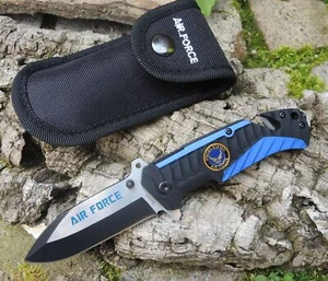 Albainox Messer Rescue Knife Air Force Gurtschneider Glasbrecher Rettungsmesser