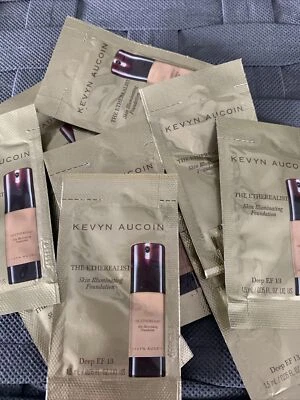 9 Kevyn Aucoin ETHEREALIST Skin Illuminating Foundation EF 13 DEEP 1.5ml Each - Image 1 of 2
