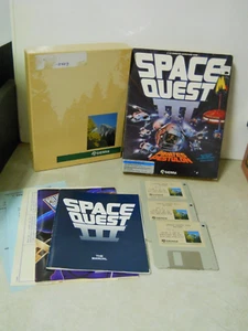 Sierra Space Quest III Pirates of Pestulon MS-DOS PC Video Game 3.5" Disc - Picture 1 of 7