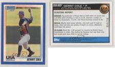 2010 Bowman Chrome USA Team Blue Refractors /250 Gerrit Cole #USA-BC5