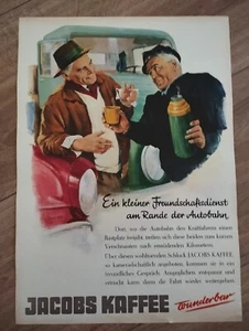 ORIG REKLAME WERBUNG 1961 JACOBS KAFFEE Wunderbar! Köstlicher Genuß - Bild 1 von 1