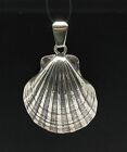 Sterling Silver Pendant Shell Handmade 925 New Quality PE000416 Empress Solid