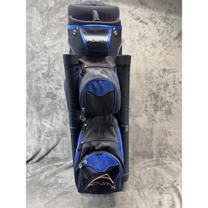 Acuity Golf Stand Bag Black Blue Golf Clubs Carry Organizer Lightweight - Picture 1 of 9
