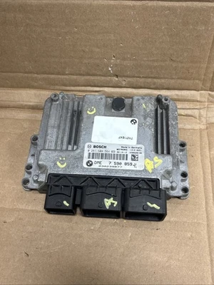 2007 2008 2009 MINI COOPER ENGINE COMPUTER MODULE DME ECU 7 590 859-01 OEM - Image 1 of 4