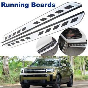 Running Boards Side Steps Fits For Hyundai Santa Fe 2024 - 2026 Popular Aluminum - Picture 1 of 8