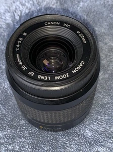 Canon Zoom Lens EF 35-80mm 1:4-5.6 III 52mm Nice Used FREE SHIPPING - Picture 1 of 8