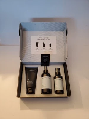 HOMMEFACE Juego de Cuidado de la Piel Trío Diario para Hombres, Rutina Facial de 3 Pasos Foto 1 de 4