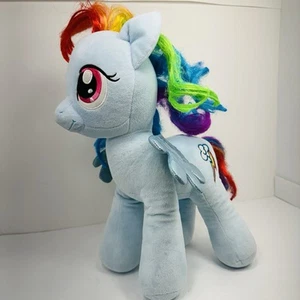 Peluche Build-A-Bear My Little Pony 16” RAINBOW DASH Sparkle BAB - Foto 1 di 12