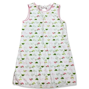 Gymboree Girls ‘Golf Pond’ Line Turtle Print A-line Dress - Picture 1 of 4
