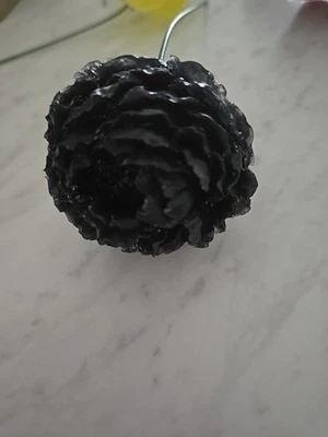 Flor de resina para florero negro. Regalo de decoración.  574 Foto 1 de 4